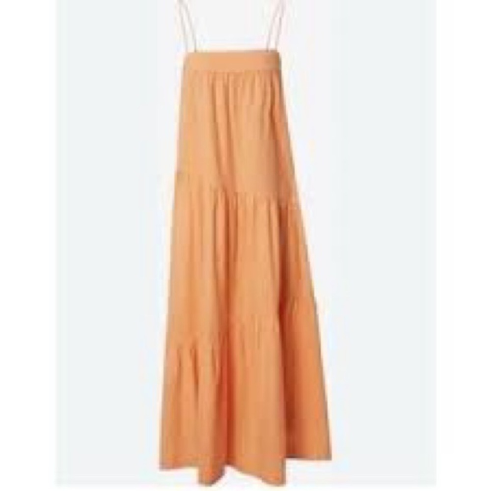 Abercrombie Orange Maxi Dress